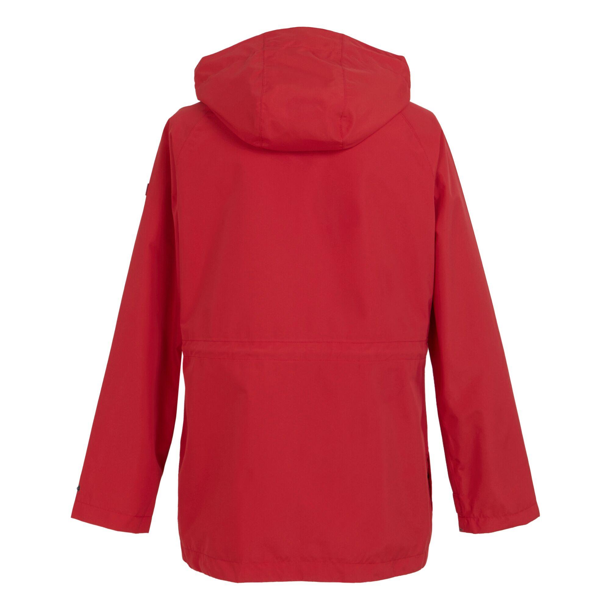 Giacca impermeabile BIRDIE da donna (rosso brillante)