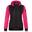 Womens/Ladies Fend Hooded Jacket (Black/Pure Pink)