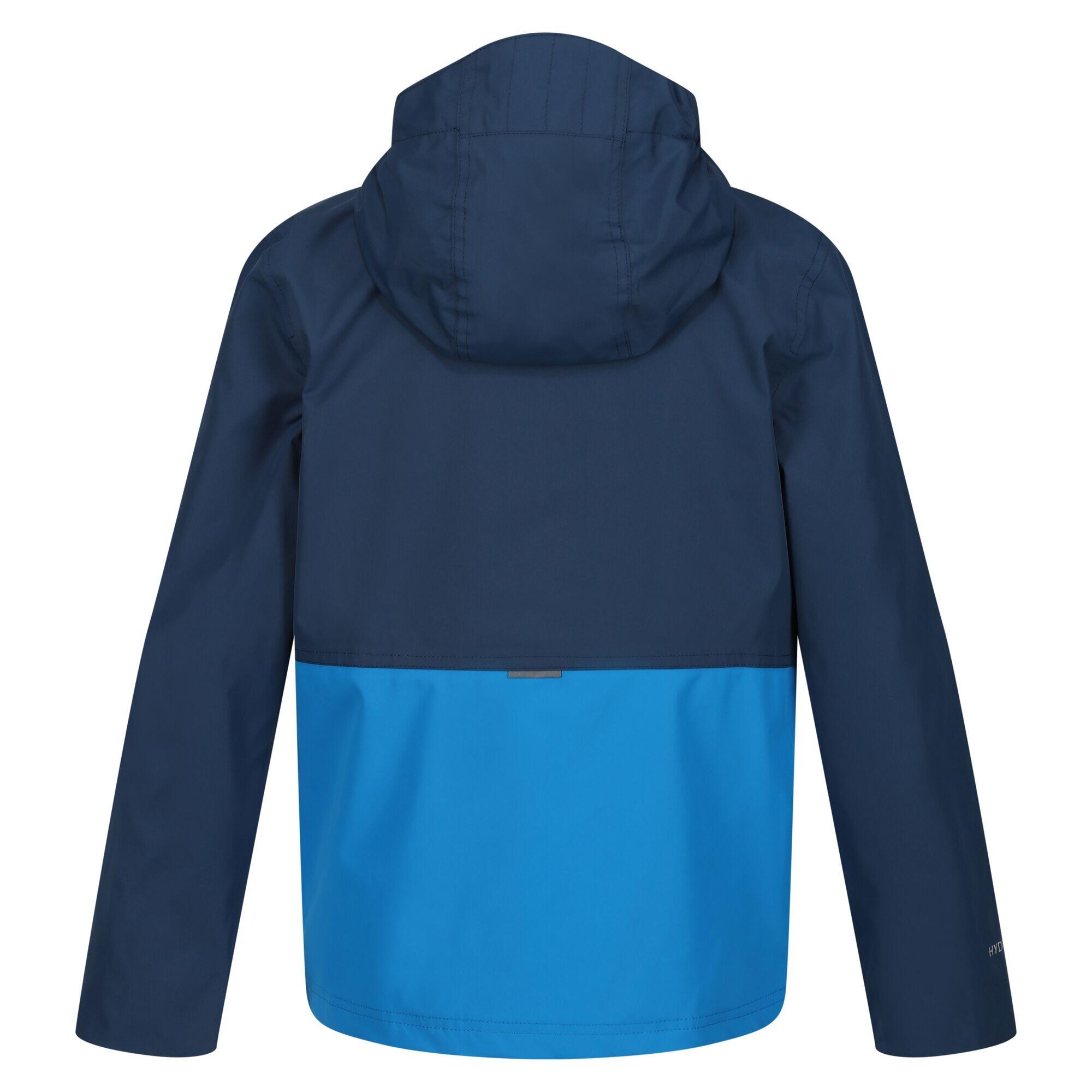 Childrens/Kids Hywell Waterproof Jacket (Blue Wing/Indigo) 2/5