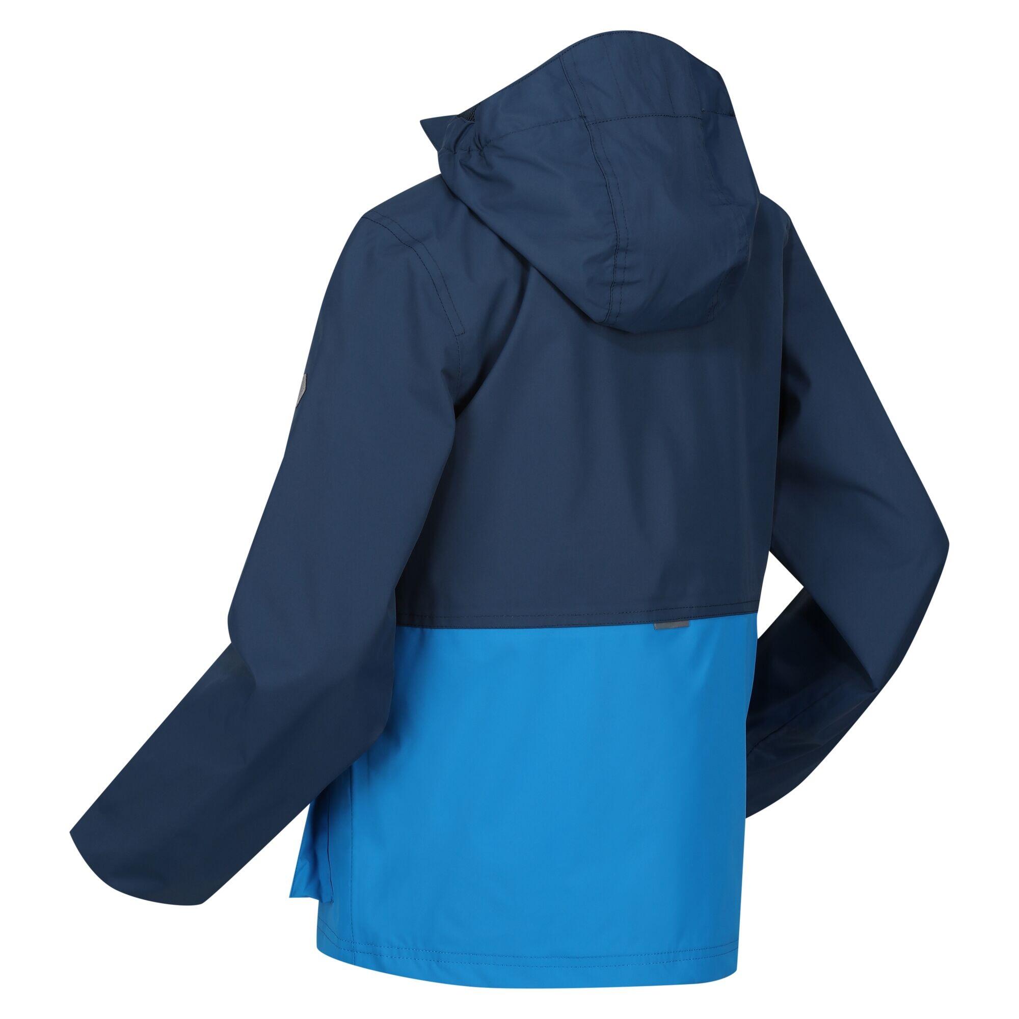 Childrens/Kids Hywell Waterproof Jacket (Blue Wing/Indigo) 3/5