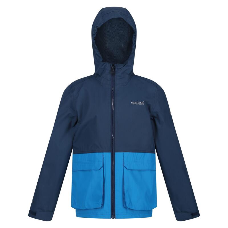 Veste imperméable HYWELL Enfant (Bleu sombre / Indigo)