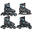Patins à roulettes ajustables 4in1 Optima