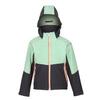 Chaqueta Softshell Haydenbury para Niños/Niñas Gris Seal, Verde Tranquilo