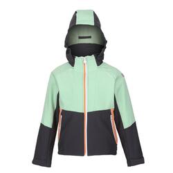 Kinder/Kids Haydenbury Soft Shell Jas (Seal grijs/rustig groen)