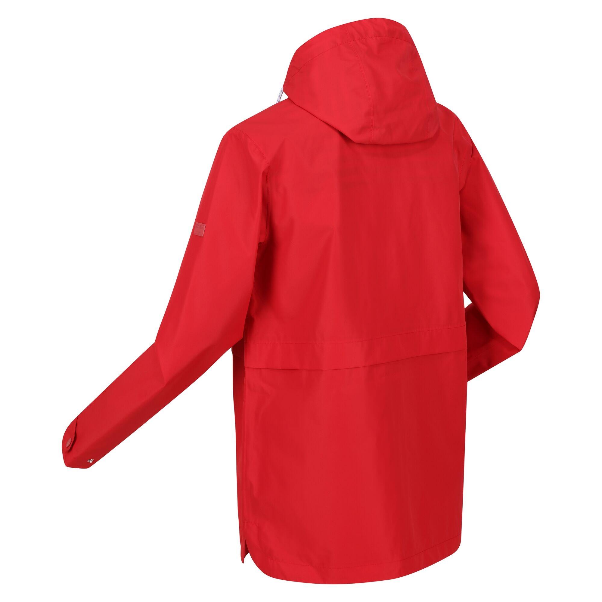 Womens/Ladies Bayla Waterproof Jacket (Miami Red) REGATTA Decathlon