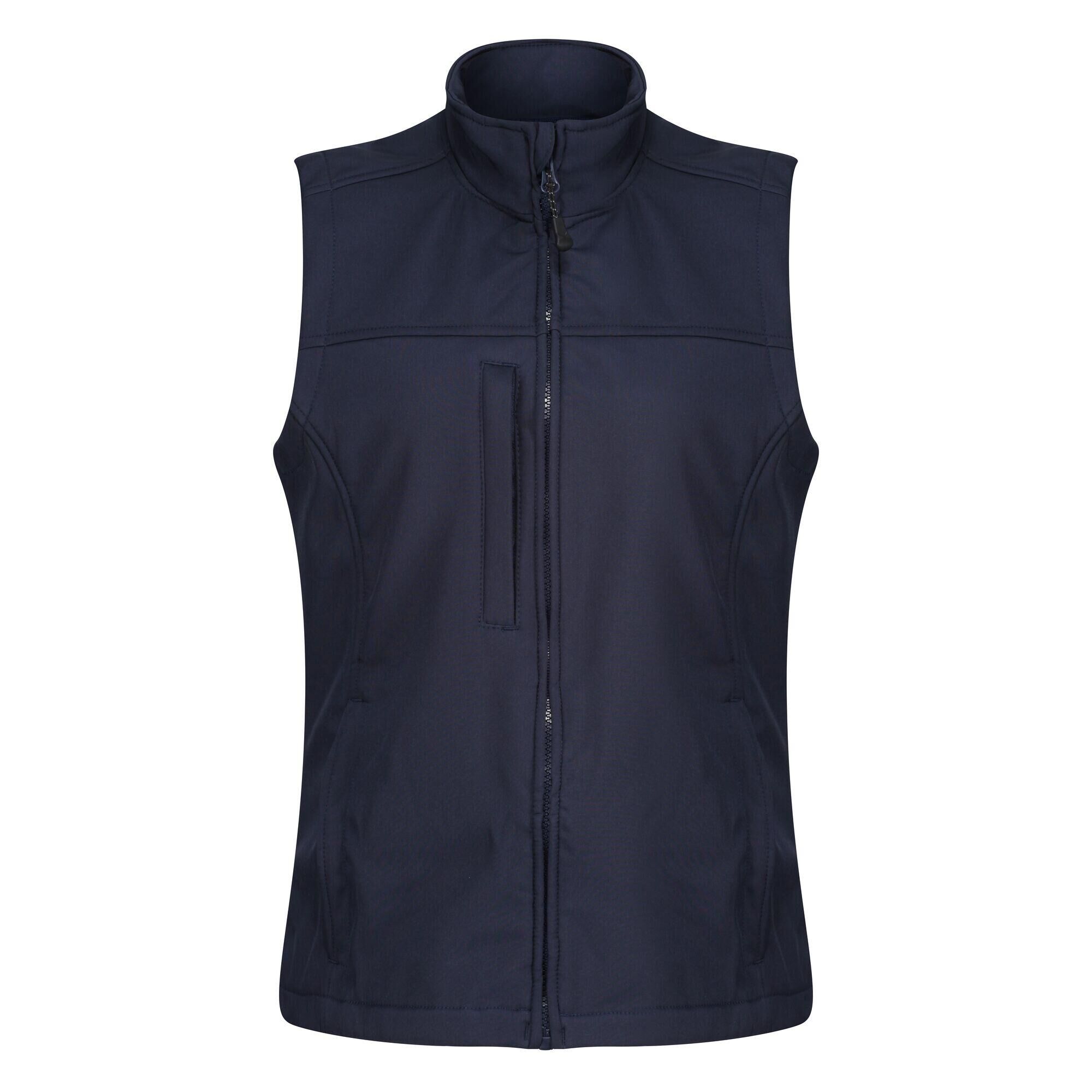 REGATTA Womens/Ladies Flux Softshell Gilet (Navy/Navy)