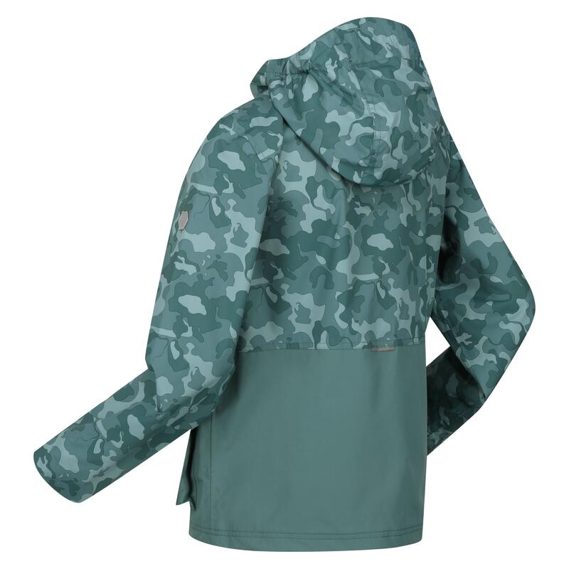 Gyerekek/gyerekek Hywell Camouflage vízálló kabát
