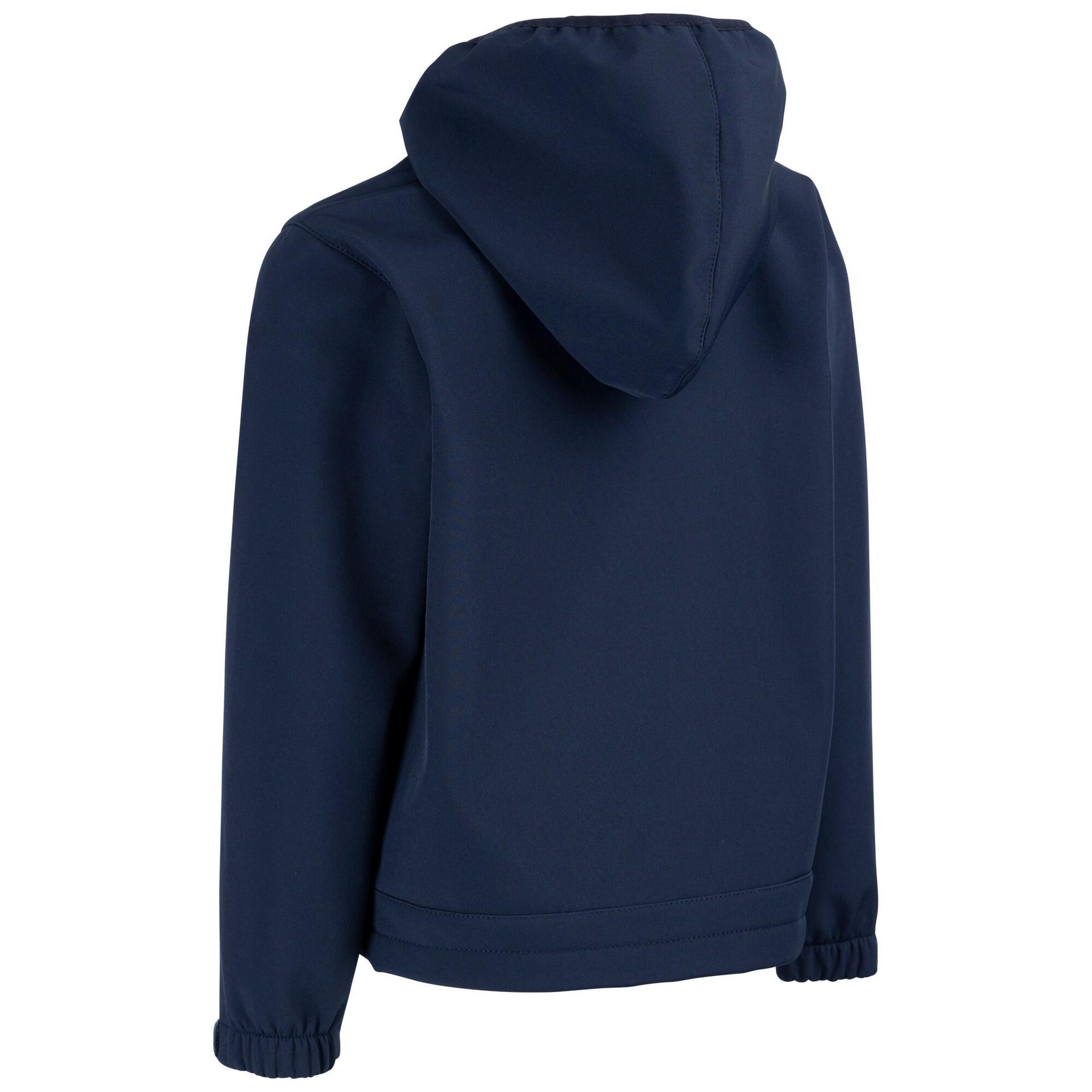 Veste Softshell FASTER Enfant (Bleu Marine / Jaune) 2/5
