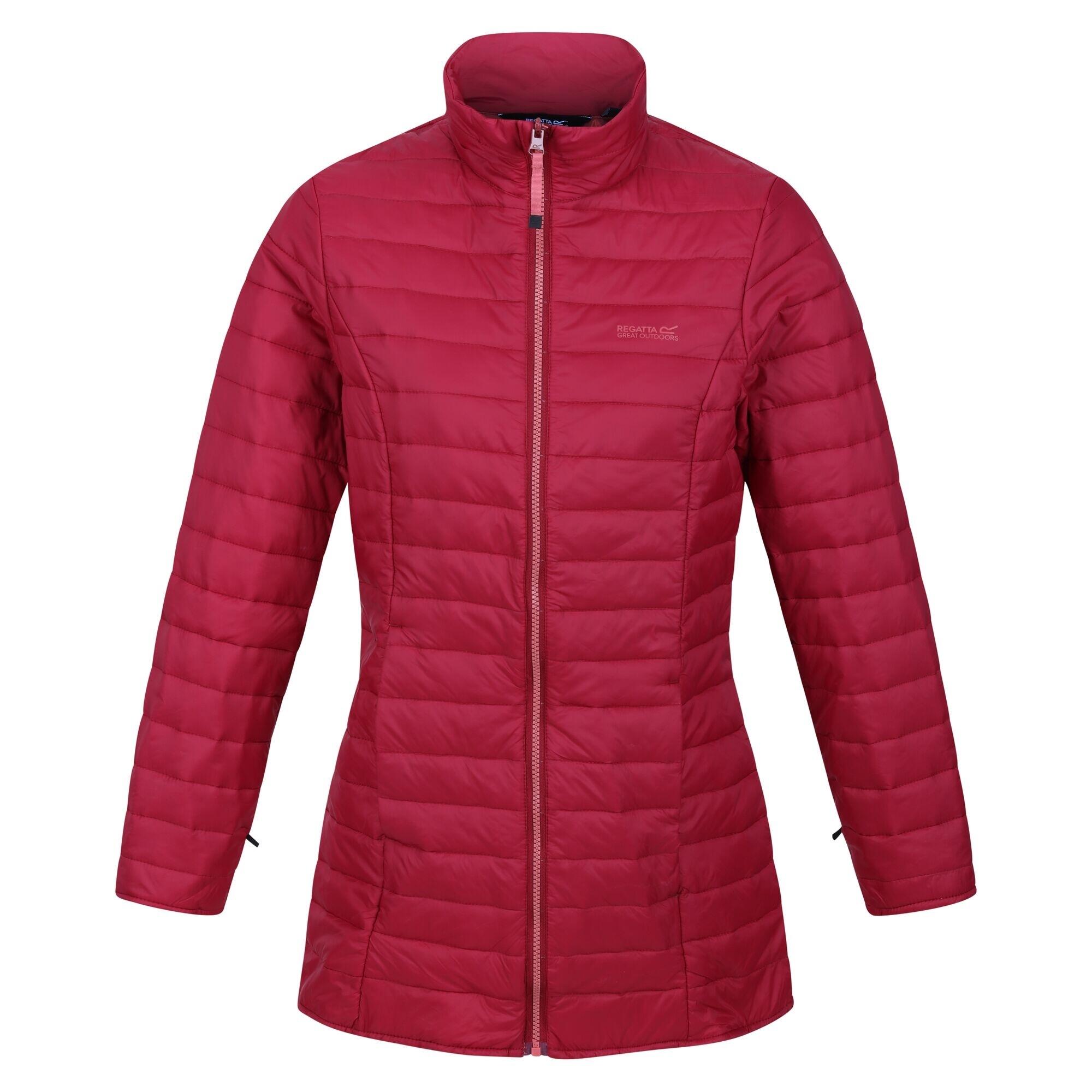 Womens/Ladies Denbury IV 2 In 1 Waterproof Jacket (Burgundy/Rumba Red) 4/5