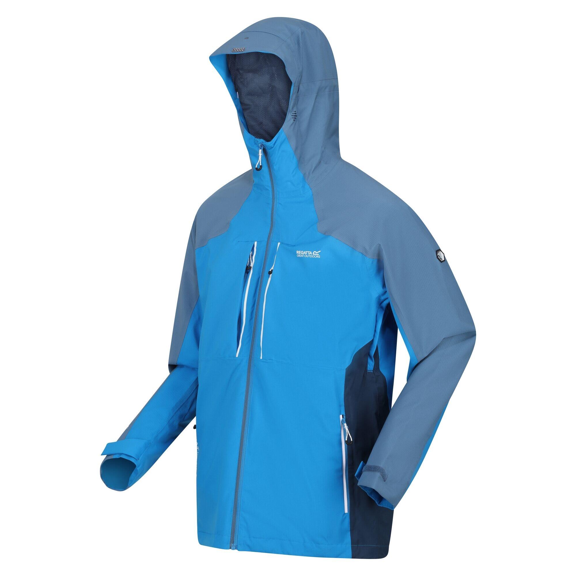 "Raddick" Jacke, wasserfest für Herren Indigo/Sternenblau 3/5