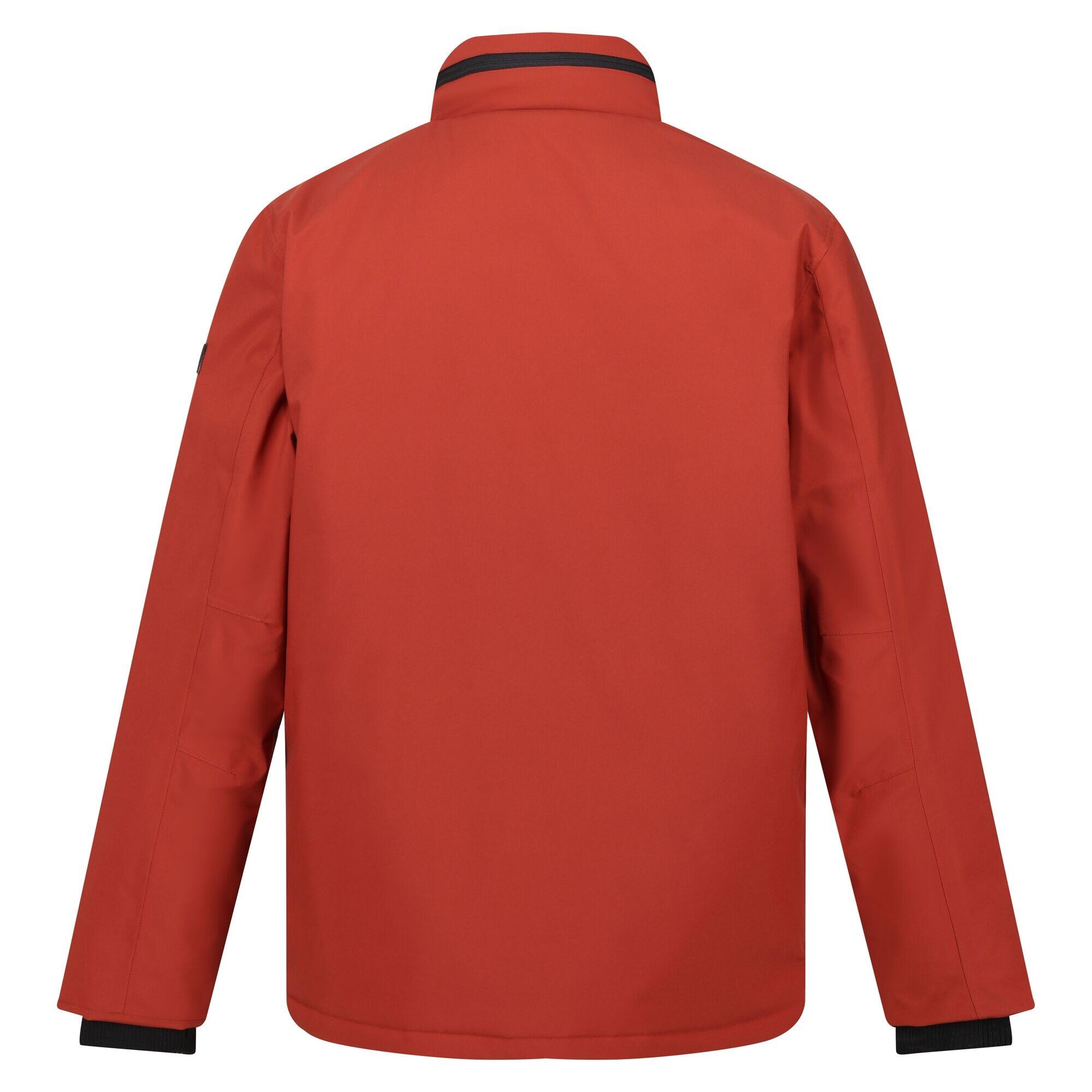 ESTEVE Men's Waterproof Jacket (Burnt Red)