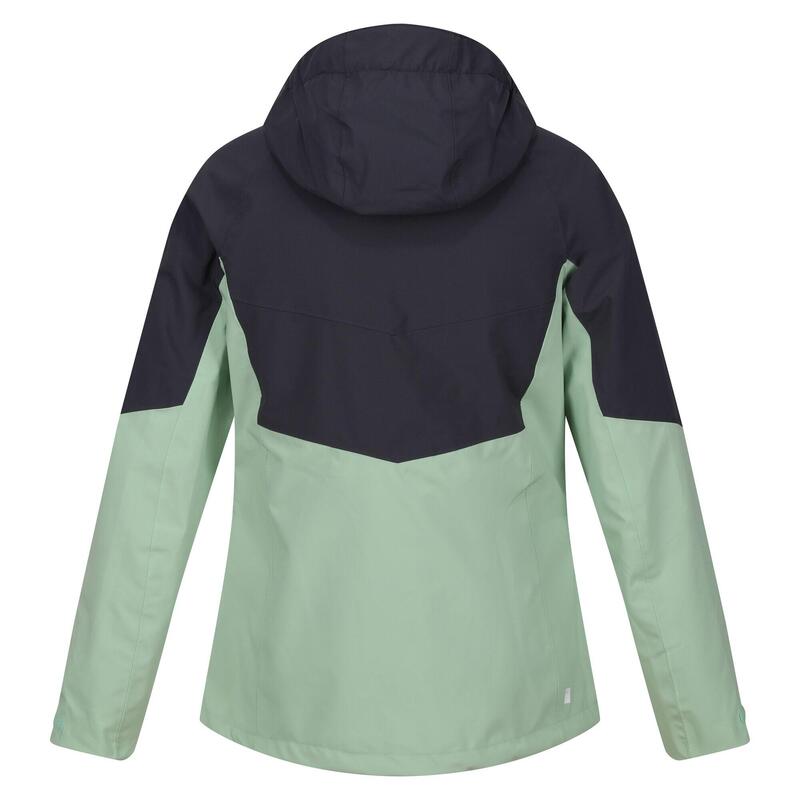 Chaqueta Wentwood VIII 2 en 1 para Mujer Verde Tranquilo, Gris Seal