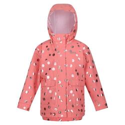 Waterdichte Baybella Polka Dot Jas voor kinderen/Kinderen (Schelp Roze)