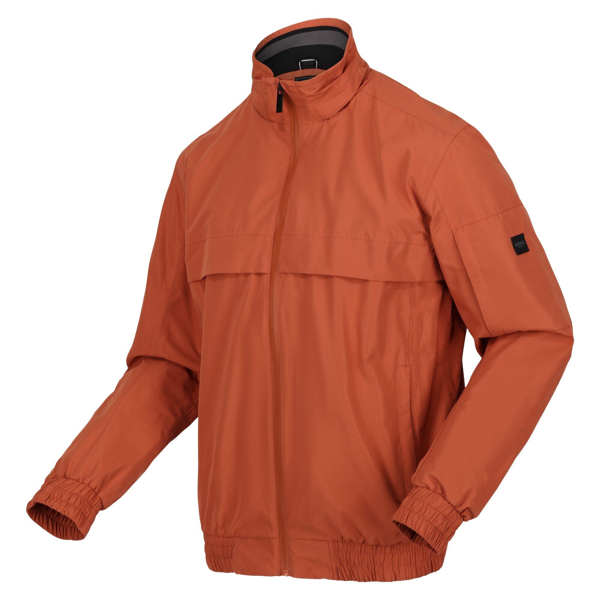 Mens Shorebay Waterproof Jacket (Baked Clay) 3/5