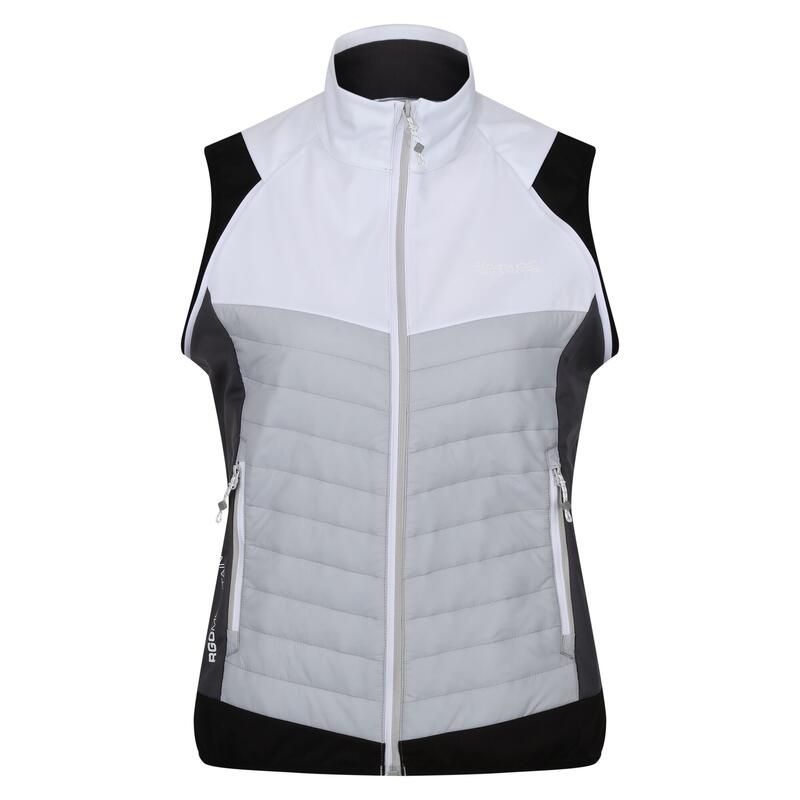 Veste hybride STEREN Femme (Blanc / Gris pâle)