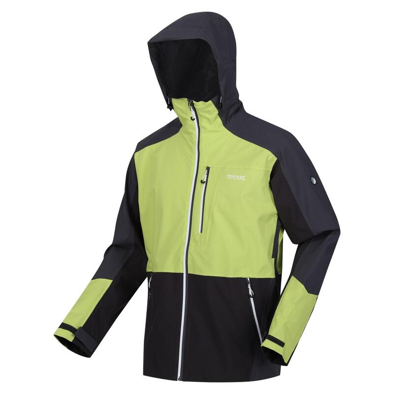 Veste imperméable BOSFIELD Homme (Gris phoque / Vert algue)