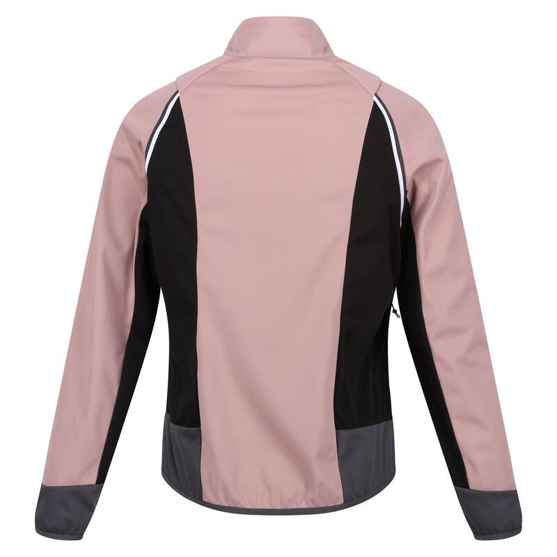 Dames Steren Hybride Jas (Dusky Rose/Seal Grey)