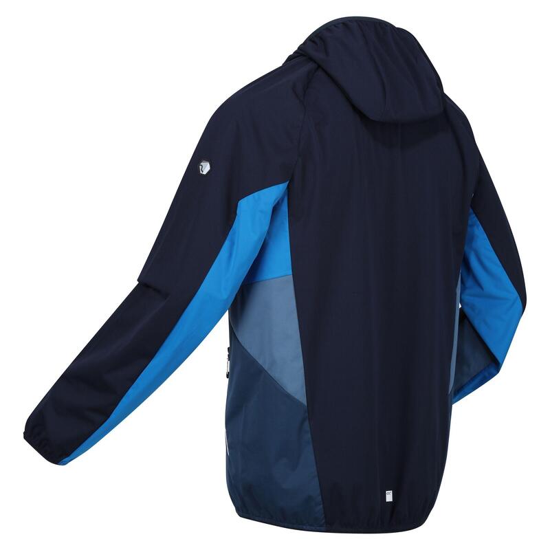 Chaqueta Softshell Tarvos VI para Hombre Marino, Azul Índigo