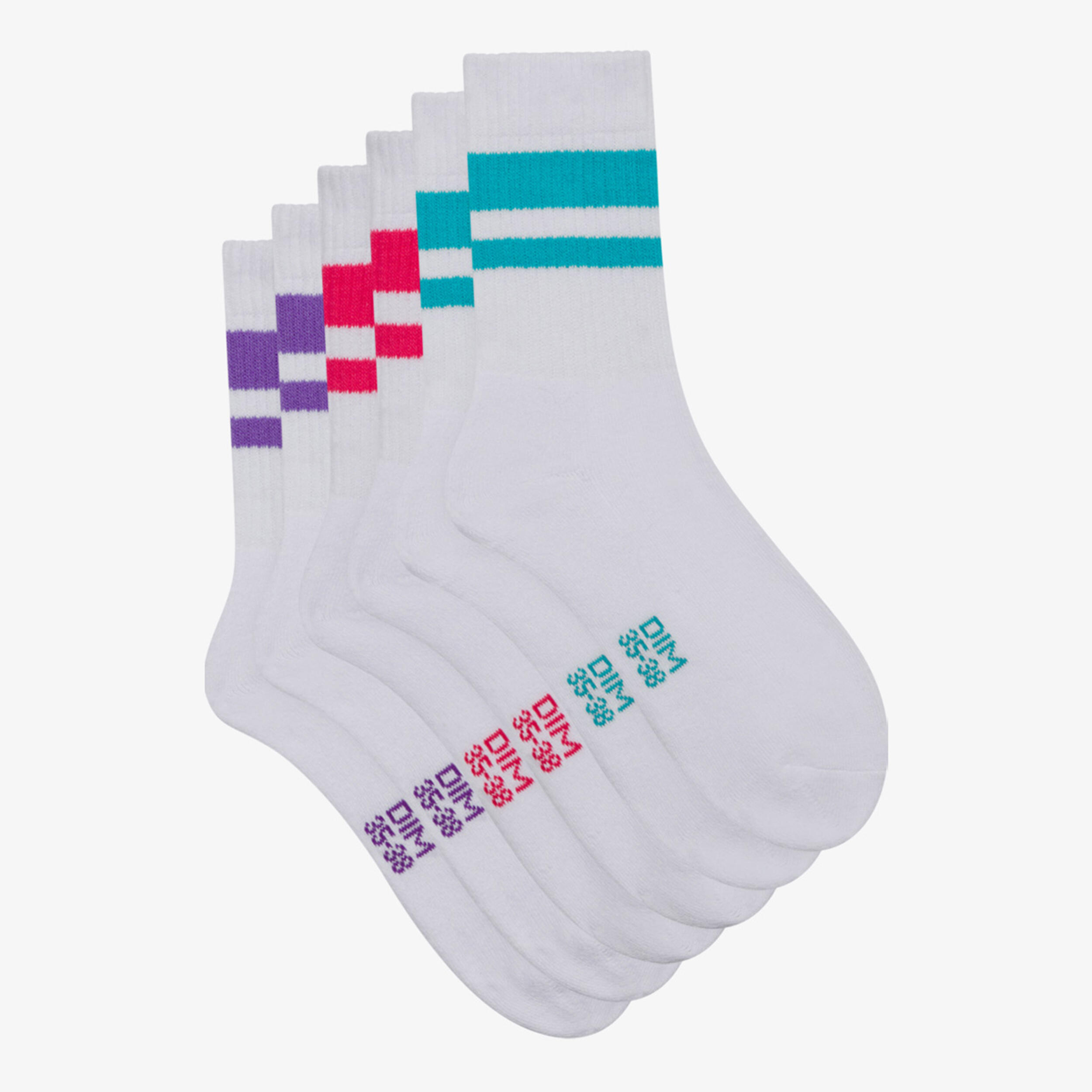 Lot de 3 paires de chaussettes Femme EcoDim Sport 2/5