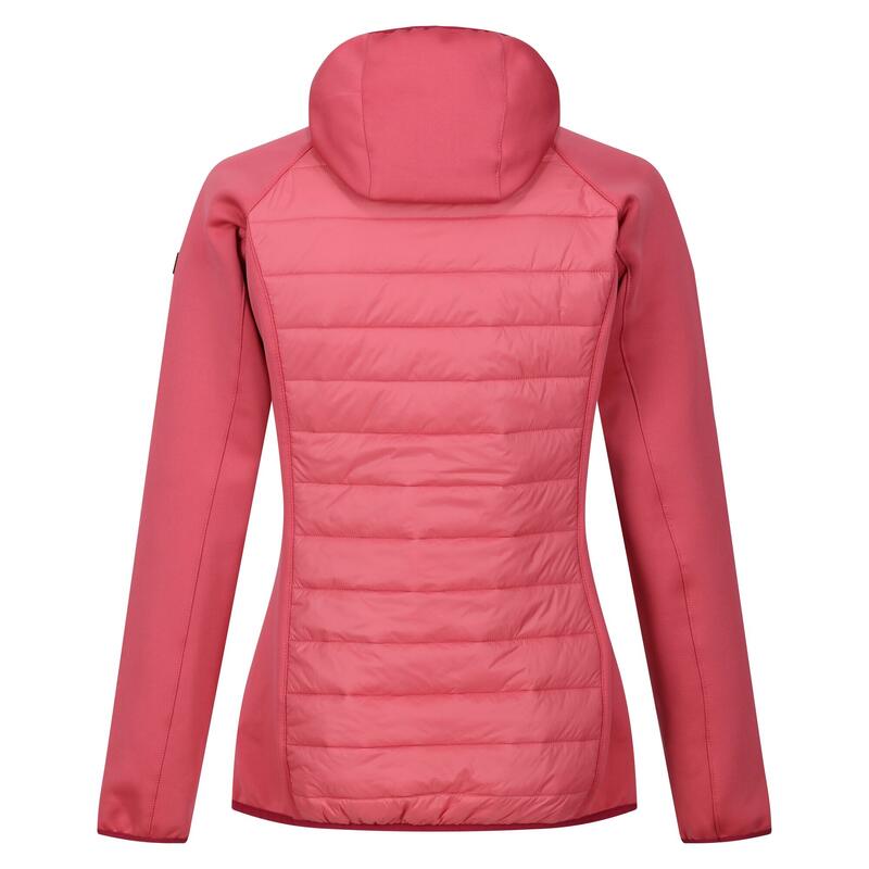 Chaqueta Híbrida Andreson VIII para Mujer Rojo Mineral