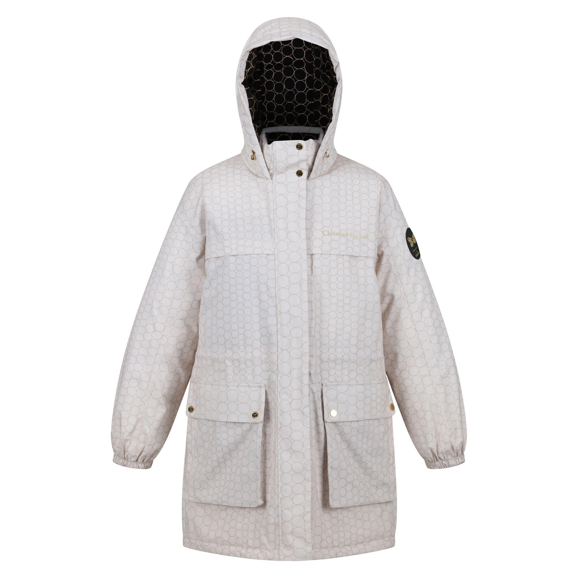 Womens/Ladies Christian Lacroix Cailar Pearl Longline Waterproof Jacket 1/5