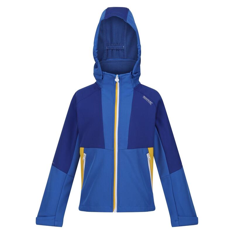 Veste softshell HAYDENBURY Enfant (Bleu foncé / Bleu roi)