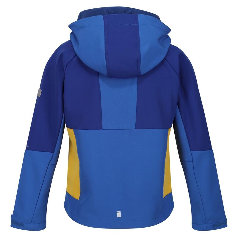 Veste softshell HAYDENBURY Enfant (Bleu foncé / Bleu roi)