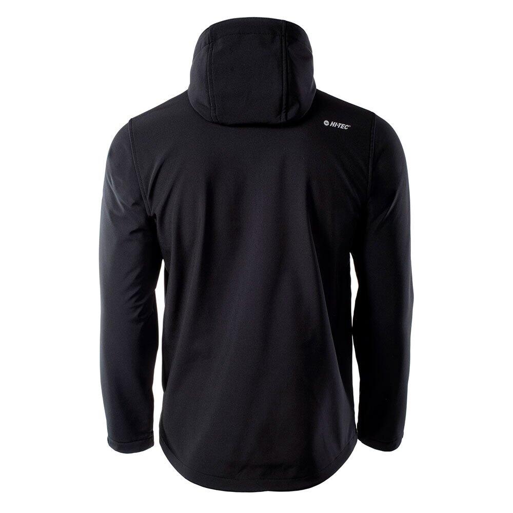 Veste Softshell CAEN Homme (Noir / Orange) 2/3
