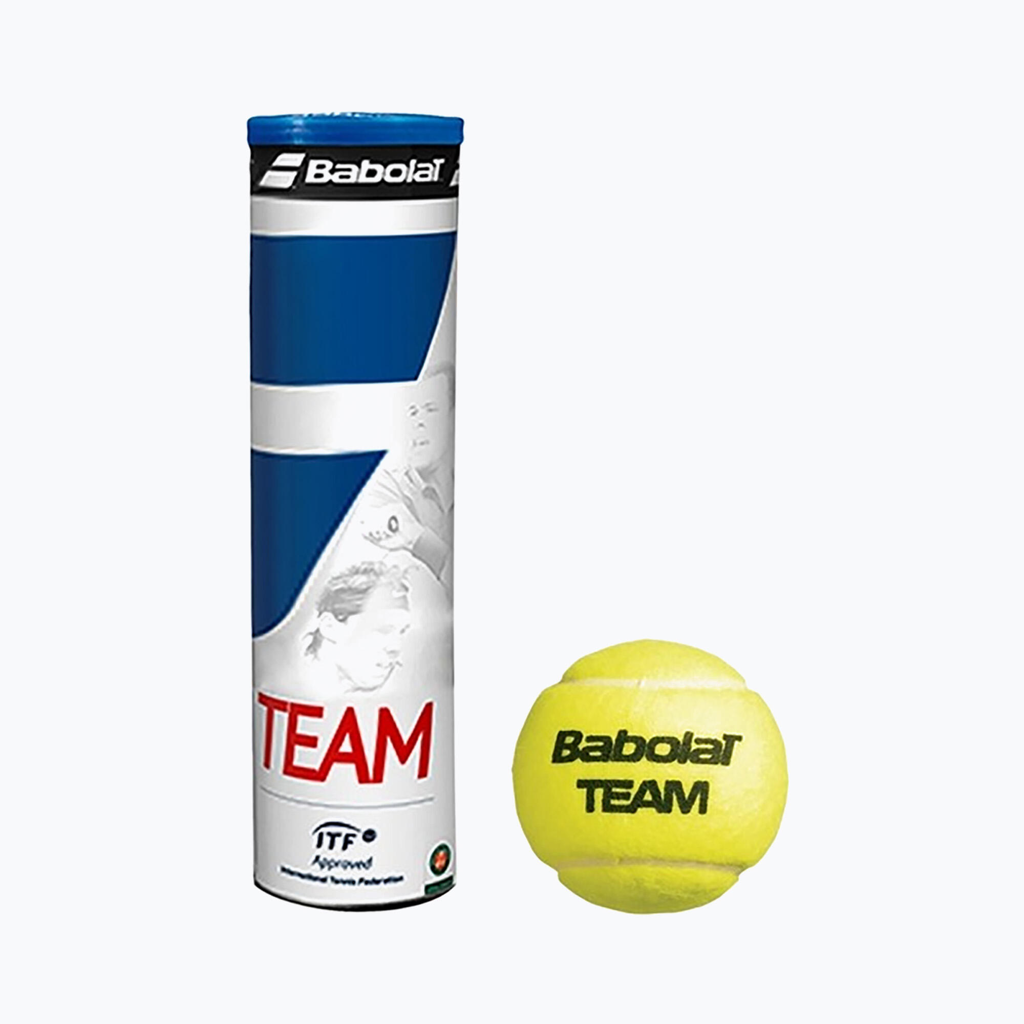 Piłki tenisowe Babolat Team 72 szt. yellow 4/5