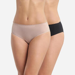 Lot de 2 Slips coton Femme Body Touch Easy