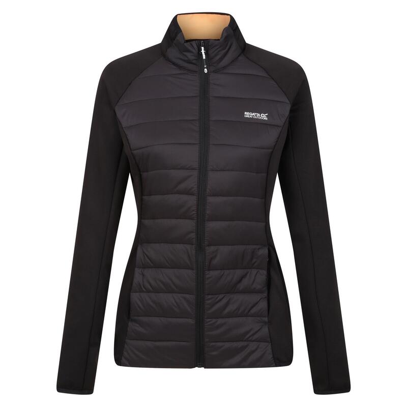 Veste hybride CLUMBER Femme (Noir / Orange clair)