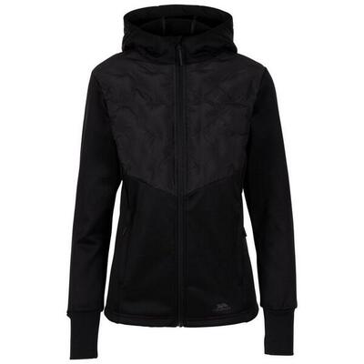 Dames marney active hybride jas (zwart)