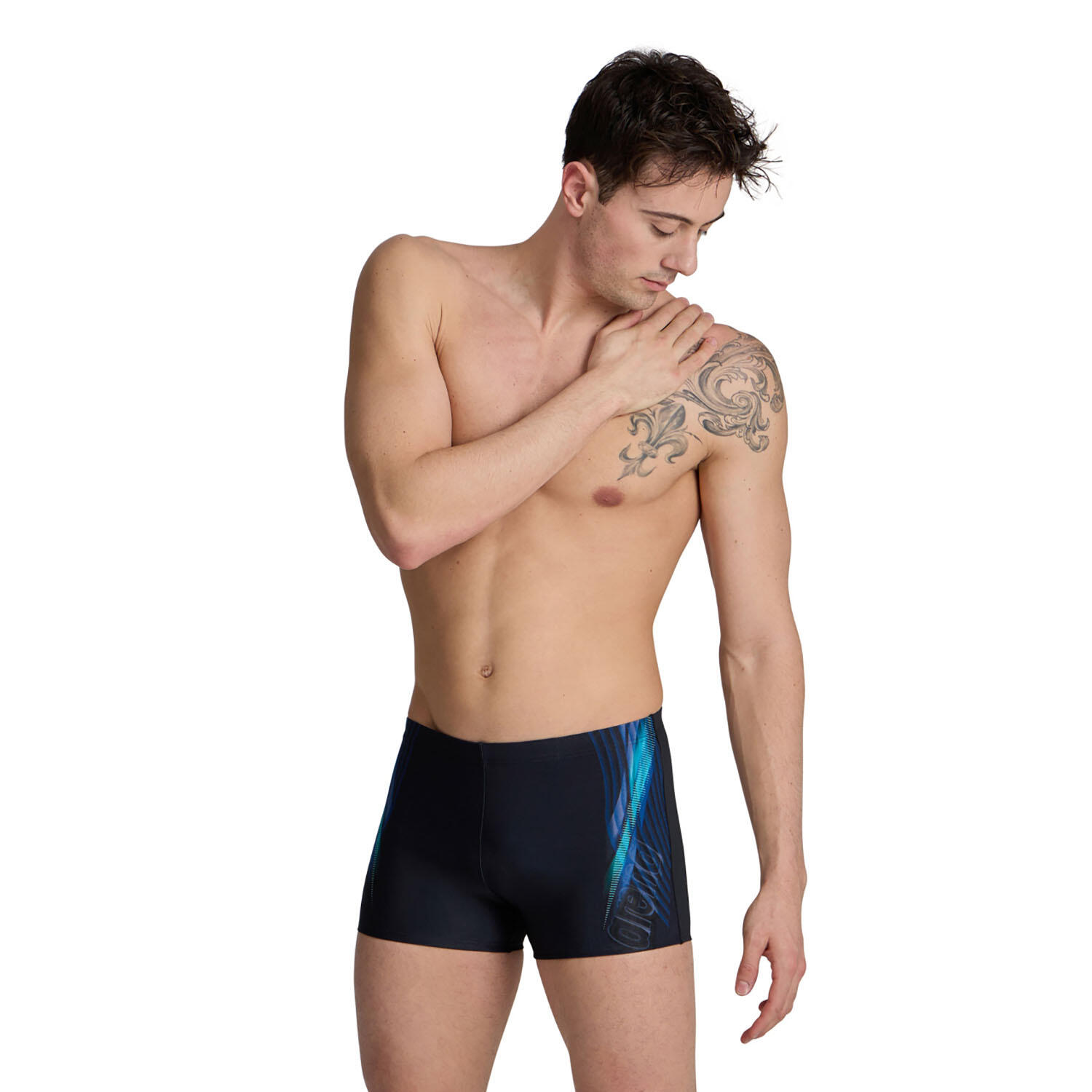Arena - Short De Natation Homme - Swim Short - Boxer De Bain - Noir - 105 - Decathlon