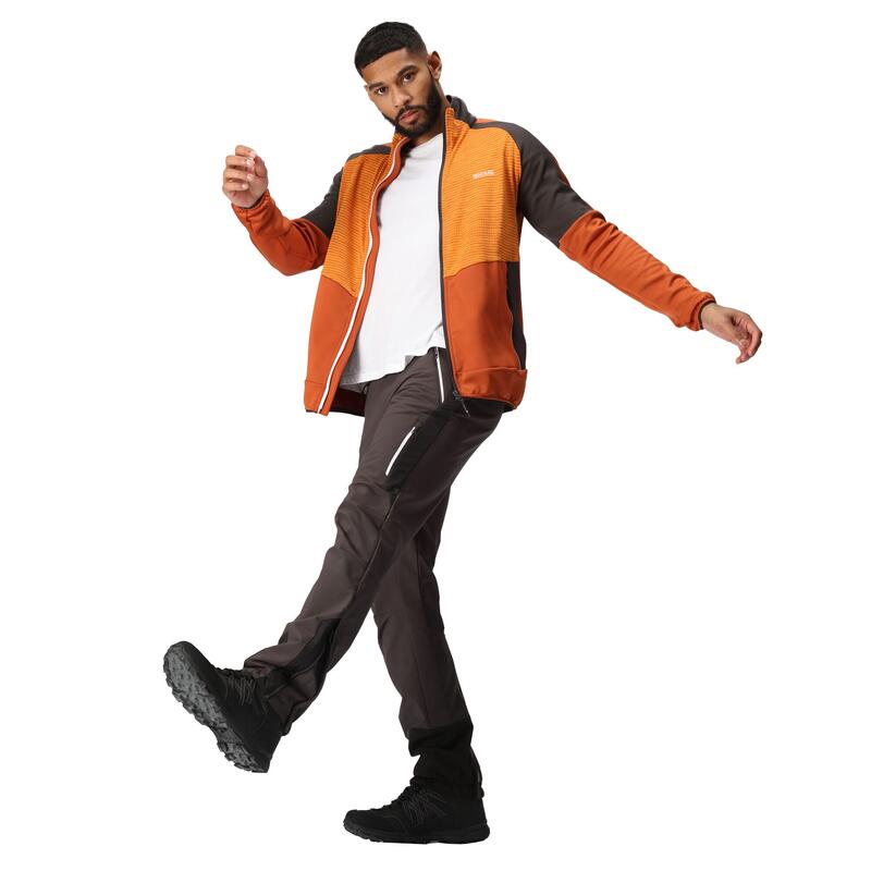 Veste softshell YARE Homme (Orange brûlé / Orange)