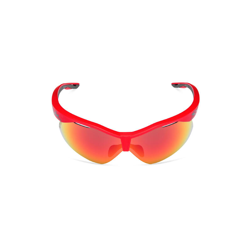 Ochelari soare sport Ventix K, 2 lentile de schimb Nittix transparent si rosu o…