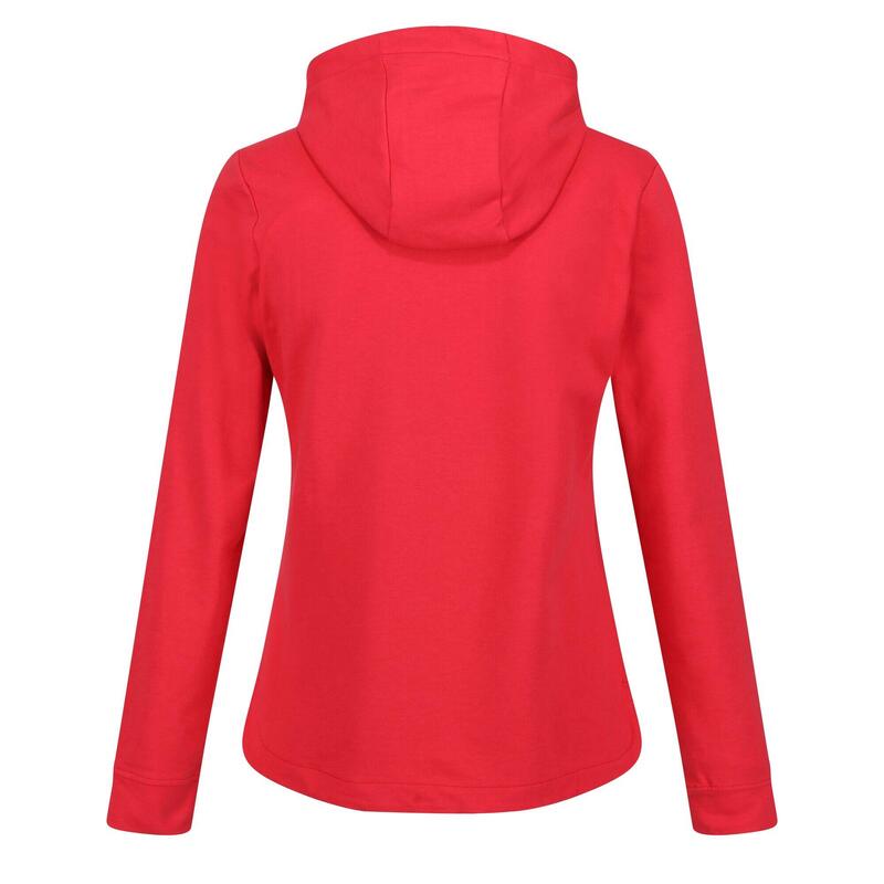 Dames Bayla Full Zip Hoodie (Rood Miami)