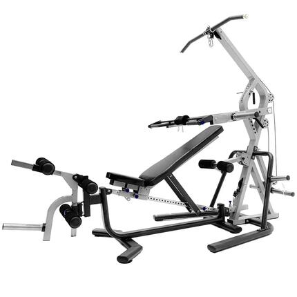 Station de Musculation avec Banc Réglable et 12 Postes