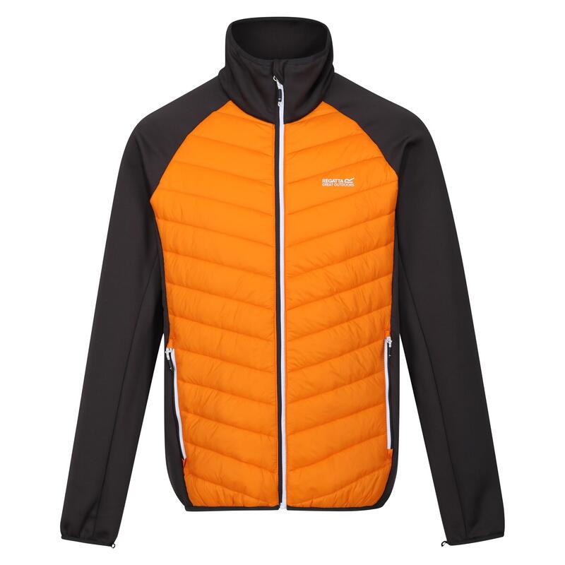 Veste imperméable SACRAMENTO Homme (Cendre / Orange)