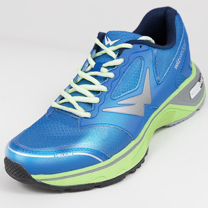 Chaussures de running homme Wizwedge Helium universel Bleu Vert