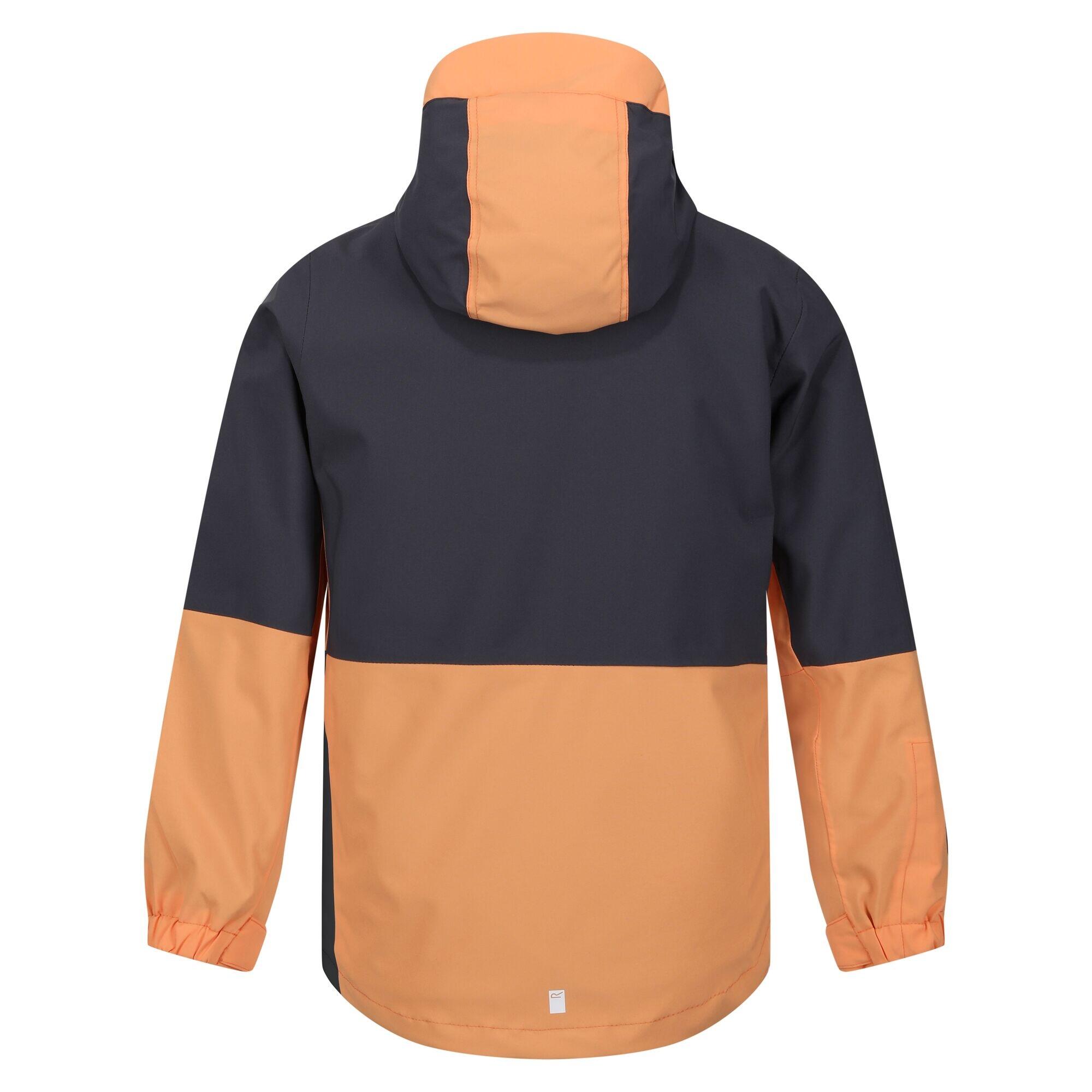 Childrens/Kids Hydrate VIII 3 in 1 Waterproof Jacket (Apricot Crush/Seal Grey) 2/5