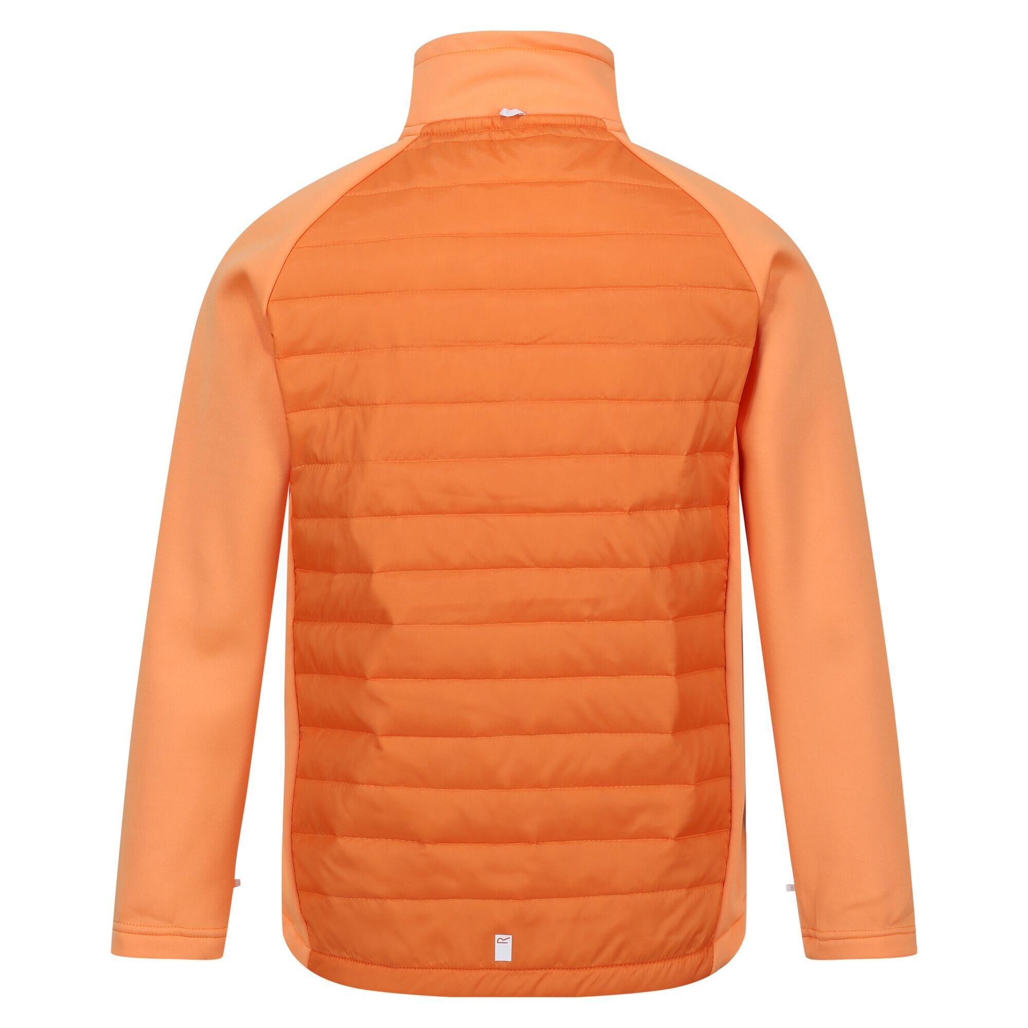 Childrens/Kids Hydrate VIII 3 In 1 Waterproof Jacket (Apricot Crush/Seal Grey) 4/5