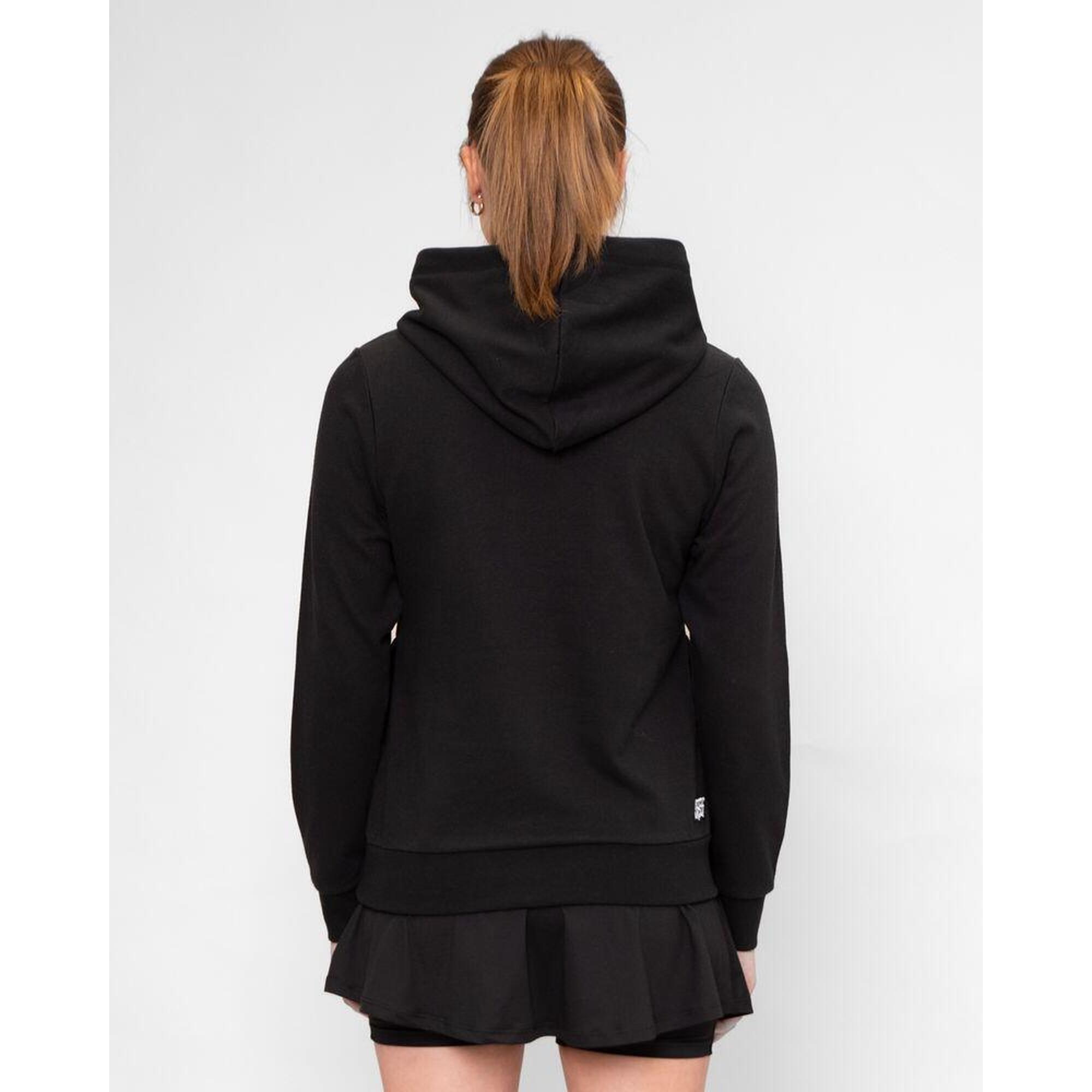 Protected Leafs Chill Hoody - black, white