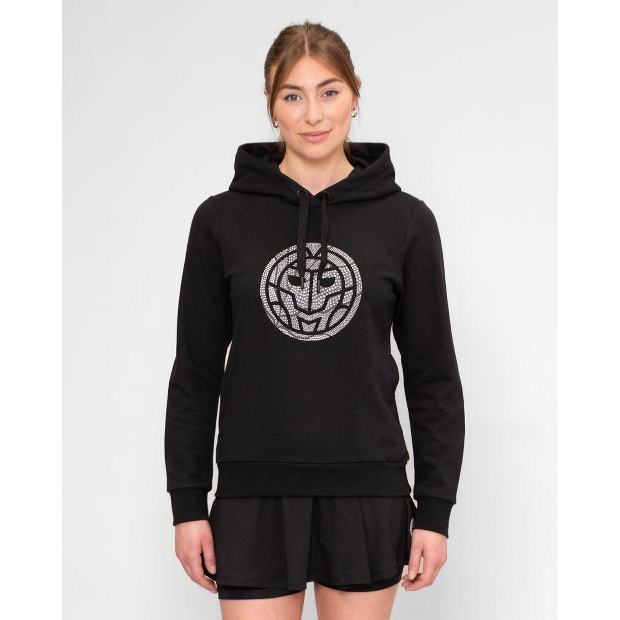 Protected Leafs Chill Hoody - black, white