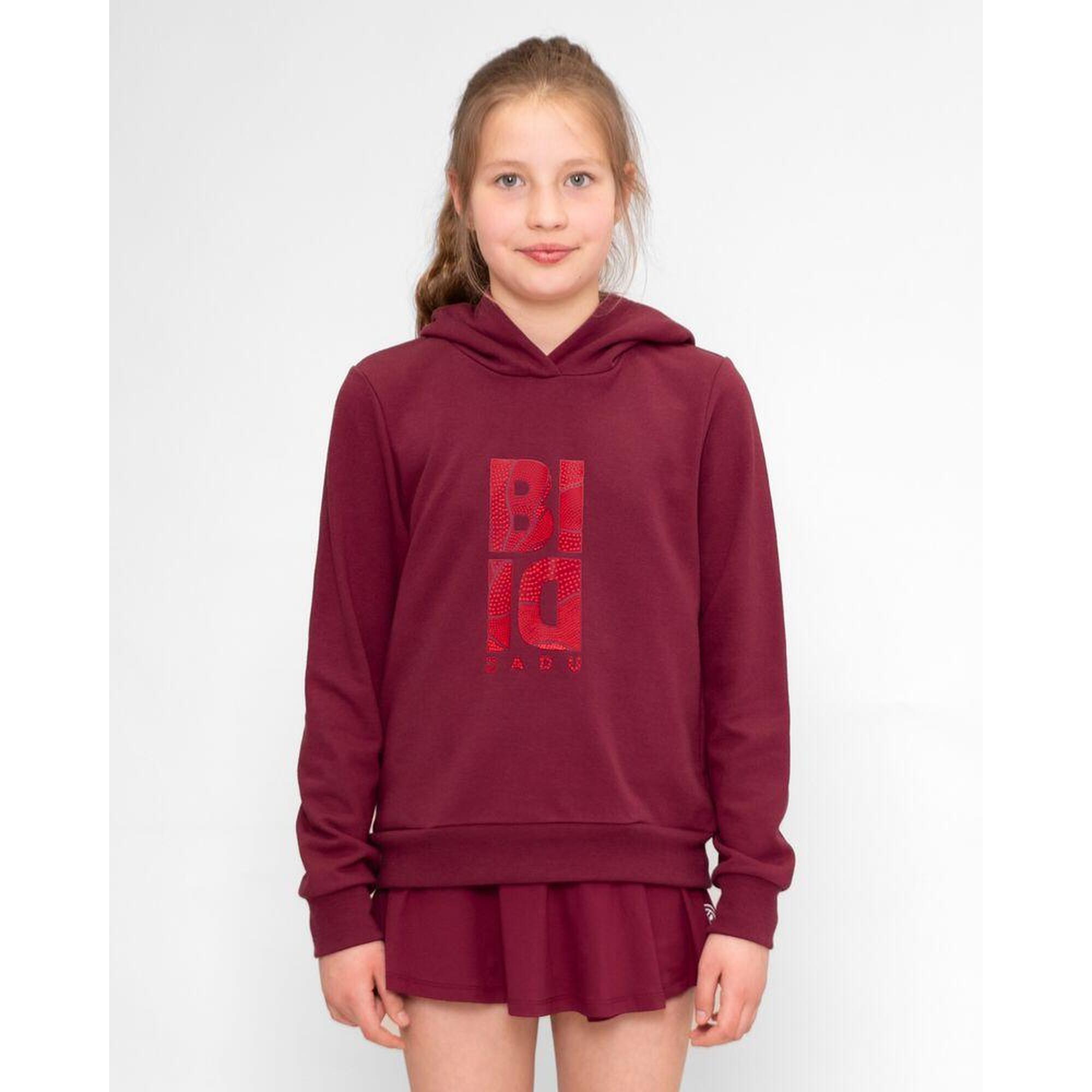 Protected Leafs Chill Junior Hoody - bordeaux