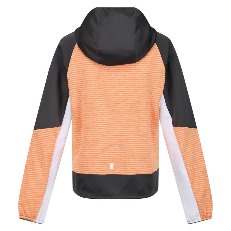 Jacheta Soft Shell Drumeții În Natură Regatta Prenton II Cu Glugă Copii