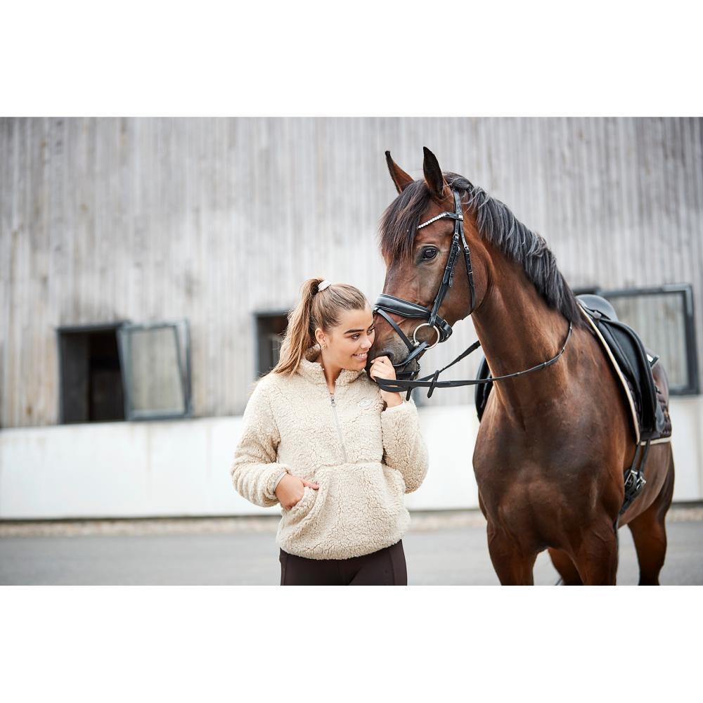 Damesfleece 1/2 rits Equipage Joelle 4/4