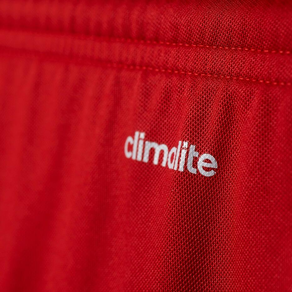 Shorts Adidas Parma 16 pour Homme en Rouge et Blanc 4/7