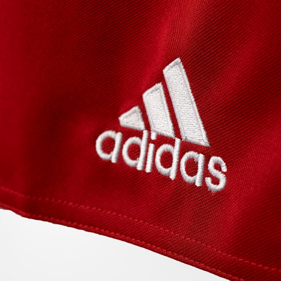 Shorts Adidas Parma 16 pour Homme en Rouge et Blanc 3/7