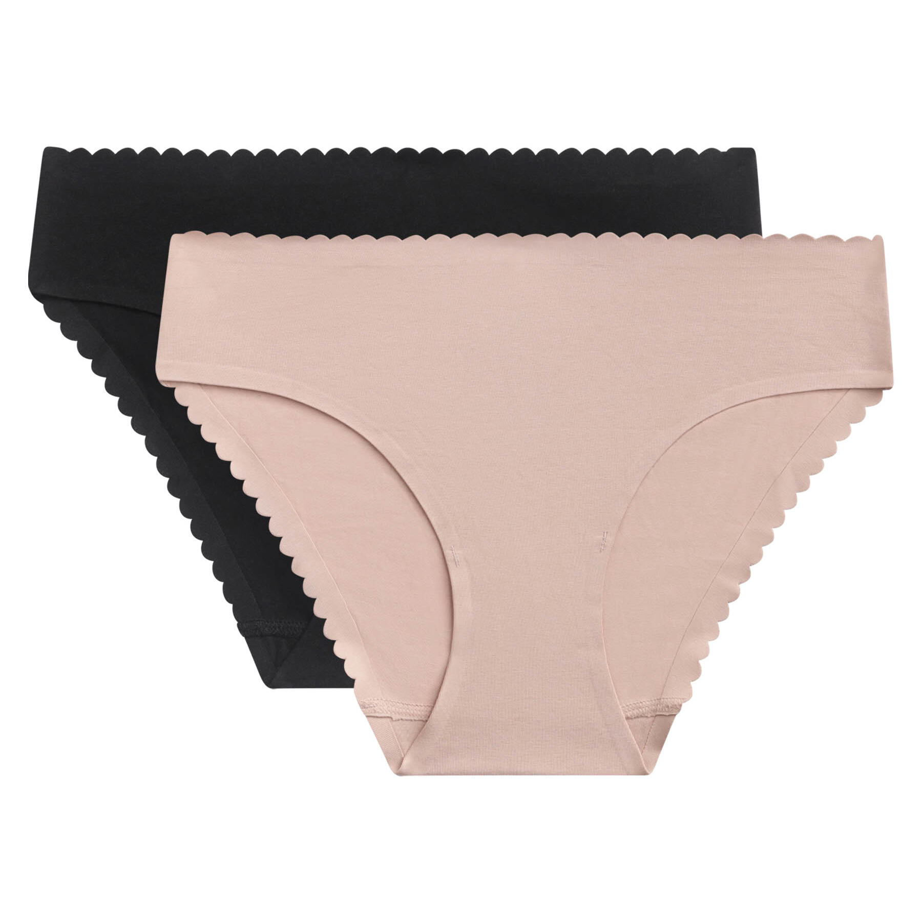 Lot de 2 Slips coton Femme Body Touch Easy 4/7
