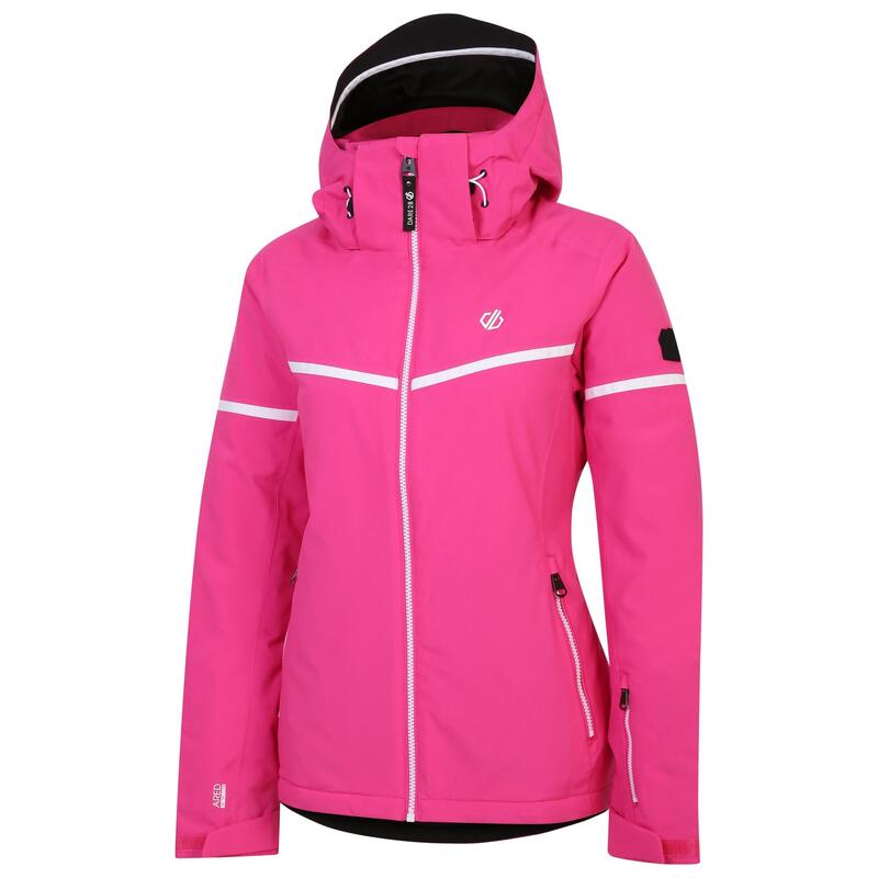 Blouson de ski CARVING Femme (Rose bonbon)